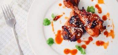 Baked Honey Sriracha Chicken