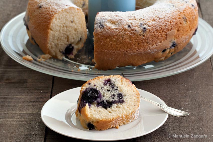 Blueberry Limoncello Yogurt Ciambellone | Salt and Sugar