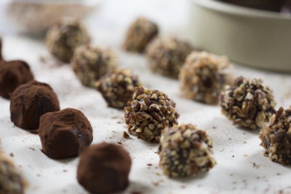 Brandied Chocolate Truffles