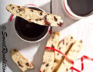 Cranberry Orange and Chocolate Chip Biscotti