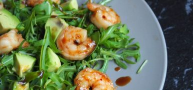 Caramelised Lime Prawns