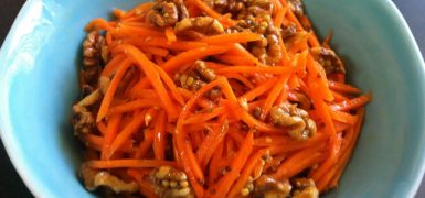 Carrot and Walnut Salad