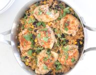 Chicken Taco Rice Skillet