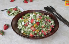 Feta and Strawberry Tabouleh