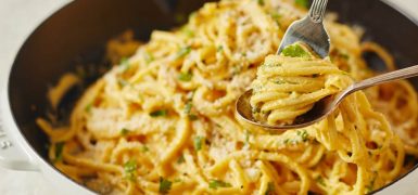 Butternut Squash Fettuccine Alfredo