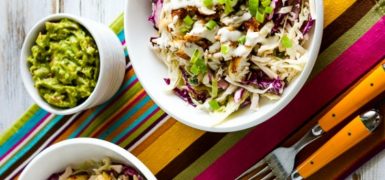 Fish Taco Cabbage Bowl