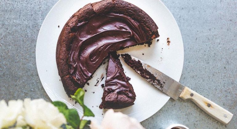 Flourless Chocolate Cassis Cake – Gluten Free