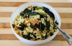 Kale and Bacon Risotto