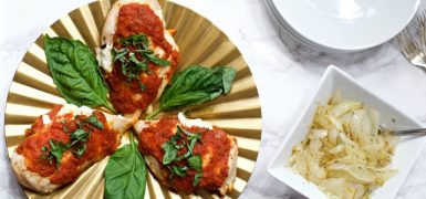 Mozzarella Chicken Marinara Recipe
