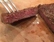 Pan Fried Ribeye Steak