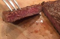 Pan Fried Ribeye Steak