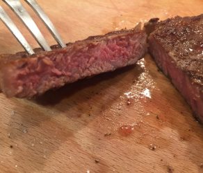 Pan Fried Ribeye Steak