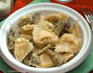 Parmigiano Reggiano Tortellini with Artichokes