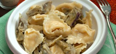 Parmigiano Reggiano Tortellini with Artichokes