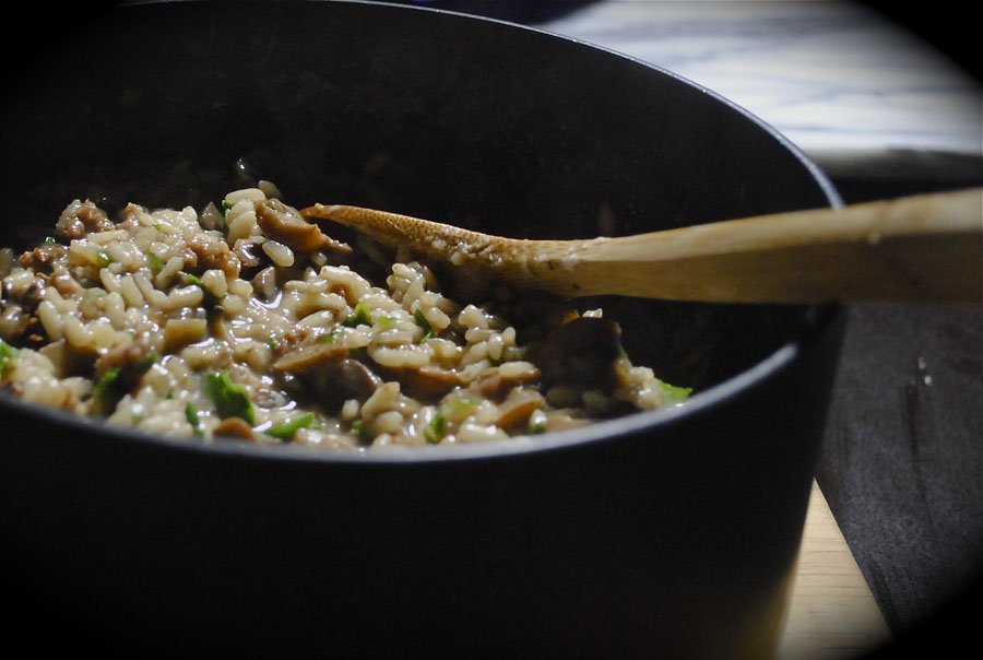 Risotto alla Boscaiola Salt and Sugar
