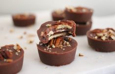 Toaster Pecan and Peanut Butter Raw Chocolate Cups