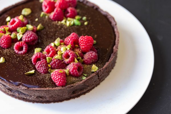 Salted Caramel Ganache Tart