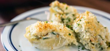 Seafood-Stuffed Shells