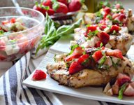 Strawberry Balsamic Grilled Chicken