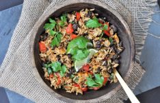 Veggie Loaded Black Beans and Rice
