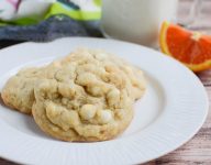 White Chocolate Orange Cookies