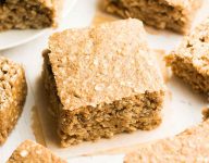 Healthy Banana Oatmeal Snack Cake