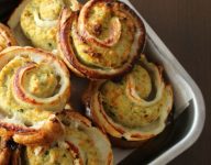 Chicken and Parmesan Pinwheel