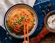 Steamed Pork with Rice Powder