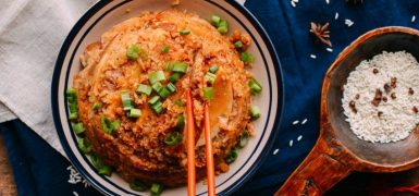 Steamed Pork with Rice Powder