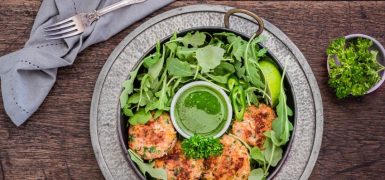 Apple and Salmon Fish Cakes