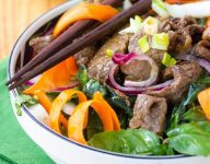 Asian Beef and Bok Choy Salad