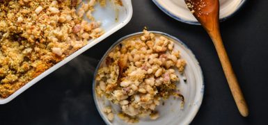 Baked Beans with Pancetta