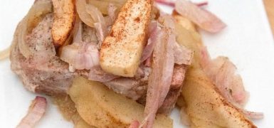 Baked Cinnamon Apple Pork Chops