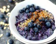 Blueberry Pie Overnight Oatmeal