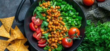 Buffalo Chickpea Salad