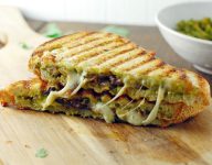 Butternut Squash and Sage Pesto Grilled Cheese