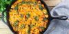 Chicken Skillet with Sweet Potatoes and Wild Rice