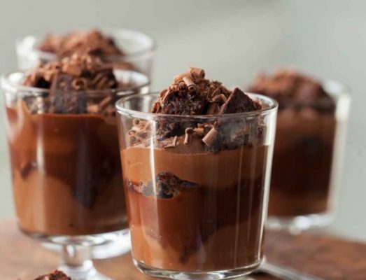 Chocolate Brownie Trifle