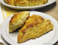 Classic Meyer Lemon (or regular lemon) Scones