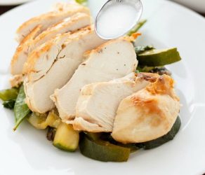 Coconut and Lime Chicken with Mixed Asian Vegetables