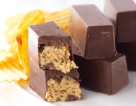 Crispy Chocolate Peanut Butter Candy Bars