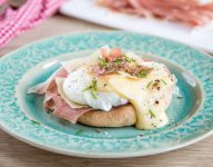 Eggs Benedict with Grana Padano & Prosciutto di San Daniele