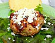 Habanero Peach Pork Burgers