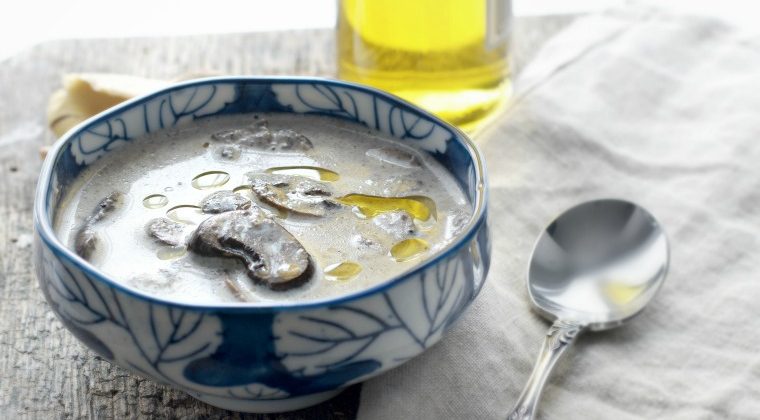 Homemade Creamy Mushroom Soup