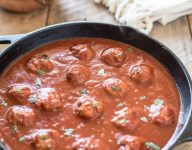 Moroccan Meatballs with Spicy Tomato Sauce