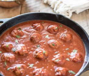 Moroccan Meatballs with Spicy Tomato Sauce