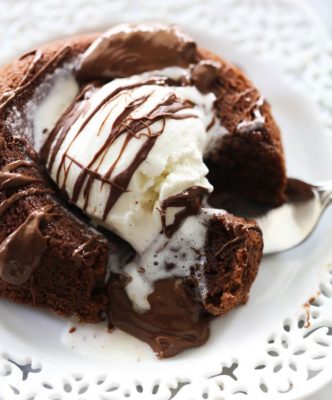 Nutella Molten Lava Cake