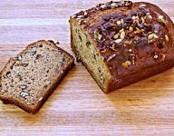 Nutty Pumpkin Banana Bread