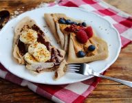 Oat Flour Crepes