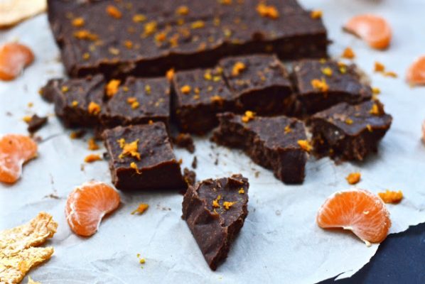 Paleo Dark Chocolate Orange Fudge